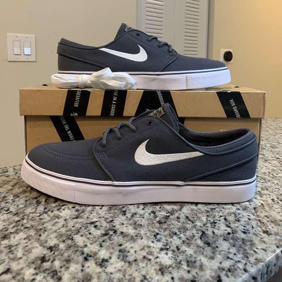 nike sb janoski air max heather grey skate shoes